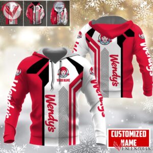 Wendy's Uniform Custom Clothes Style 100, Unique Gifts For Employee - Vesles2014s