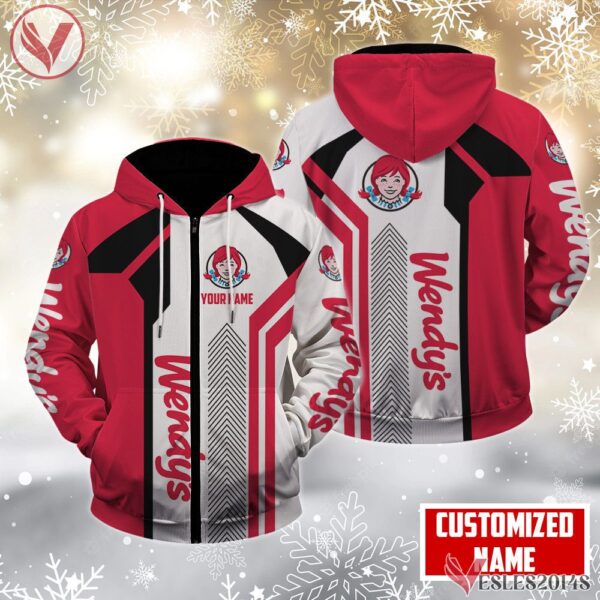 Wendy's Uniform Custom Clothes Style 100, Unique Gifts For Employee - Vesles2014s 4