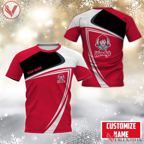 Wendy's Uniform Custom Clothes Style 105, Unique Gifts For Employee - Vesles2014s 3