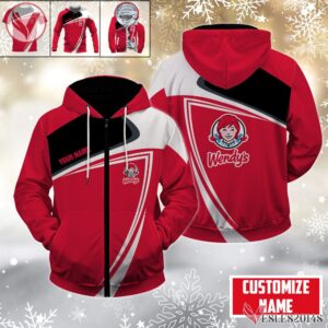 Wendy's Uniform Custom Clothes Style 105, Unique Gifts For Employee - Vesles2014s