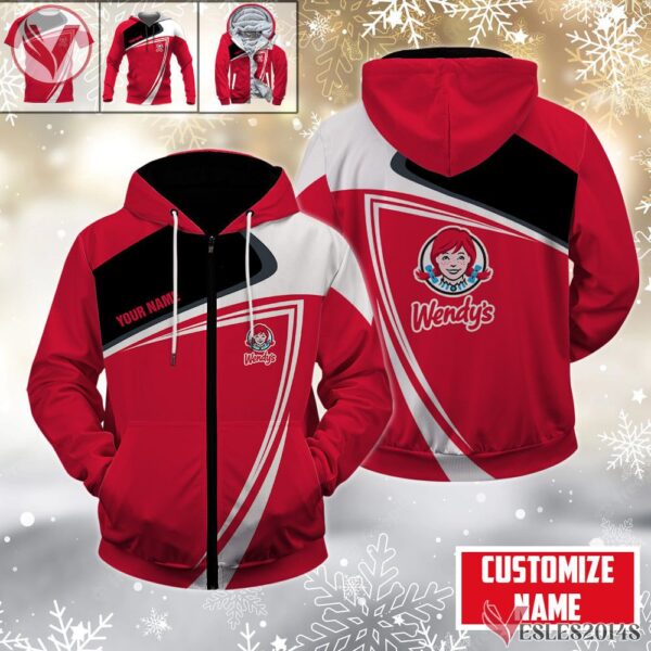 Wendy's Uniform Custom Clothes Style 105, Unique Gifts For Employee - Vesles2014s