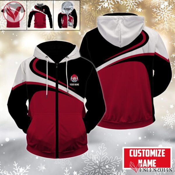Wendy's Uniform Custom Clothes Style 106, Unique Gifts For Employee - Vesles2014s