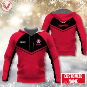 Wendy's Uniform Custom Clothes Style 108, Unique Gifts For Employee - Vesles2014s 1