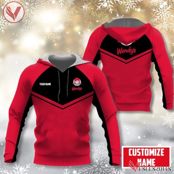 Wendy's Uniform Custom Clothes Style 108, Unique Gifts For Employee - Vesles2014s 1