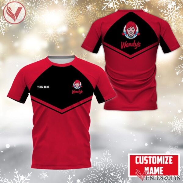 Wendy's Uniform Custom Clothes Style 108, Unique Gifts For Employee - Vesles2014s 3