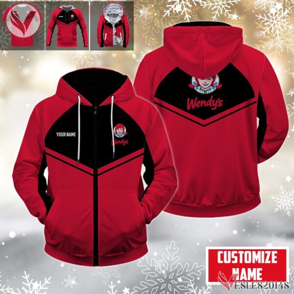Wendy's Uniform Custom Clothes Style 108, Unique Gifts For Employee - Vesles2014s