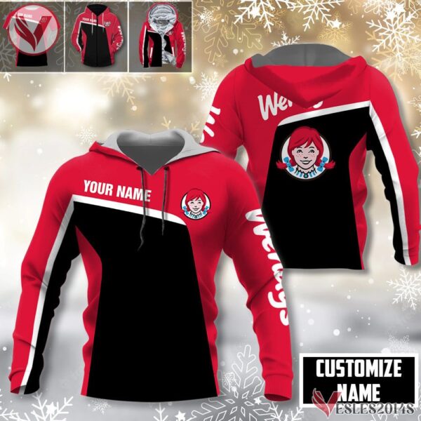 Wendy's Uniform Custom Clothes Style 109, Unique Gifts For Employee - Vesles2014s