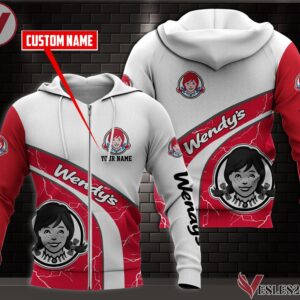 Wendy's Uniform Custom Clothes Style 147, Unique Gifts For Employee - Vesles2014s 1