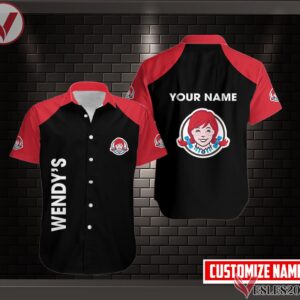 Wendy's Uniform Custom Clothes Style 15, Unique Gifts For Employee - Vesles2014s 4