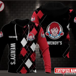 Wendy's Uniform Custom Clothes Style 153, Unique Gifts For Employee - Vesles2014s 4