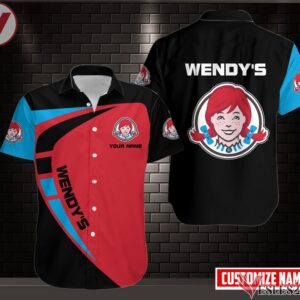 Wendy's Uniform Custom Clothes Style 157, Unique Gifts For Employee - Vesles2014s 3