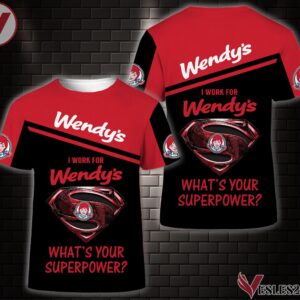 Wendy's Uniform Custom Clothes Style 164, Unique Gifts For Employee - Vesles2014s 2
