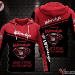 Wendy's Uniform Custom Clothes Style 164, Unique Gifts For Employee - Vesles2014s