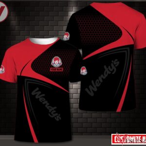 Wendy's Uniform Custom Clothes Style 167, Unique Gifts For Employee - Vesles2014s 3