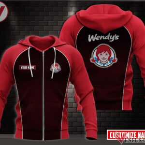 Wendy's Uniform Custom Clothes Style 171, Unique Gifts For Employee - Vesles2014s 1
