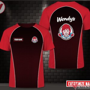 Wendy's Uniform Custom Clothes Style 171, Unique Gifts For Employee - Vesles2014s 3