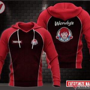 Wendy's Uniform Custom Clothes Style 171, Unique Gifts For Employee - Vesles2014s