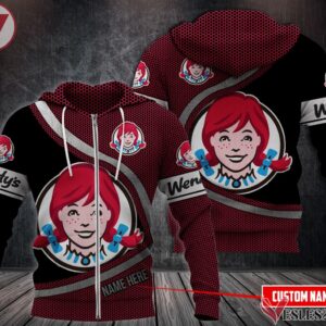 Wendy's Uniform Custom Clothes Style 184, Unique Gifts For Employee - Vesles2014s 1