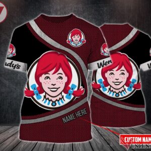 Wendy's Uniform Custom Clothes Style 184, Unique Gifts For Employee - Vesles2014s 2