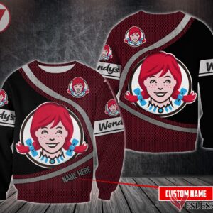 Wendy's Uniform Custom Clothes Style 184, Unique Gifts For Employee - Vesles2014s 3