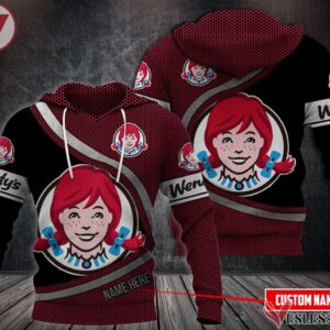 Wendy's Uniform Custom Clothes Style 184, Unique Gifts For Employee - Vesles2014s