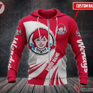 Wendy's Uniform Custom Clothes Style 186, Unique Gifts For Employee - Vesles2014s 1