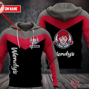 Wendy's Uniform Custom Clothes Style 199, Unique Gifts For Employee - Vesles2014s 1