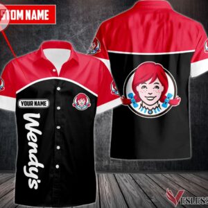 Wendy's Uniform Custom Clothes Style 214, Unique Gifts For Employee - Vesles2014s 4