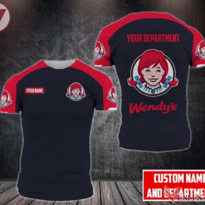 Wendy's Uniform Custom Clothes Style 229, Unique Gifts For Employee - Vesles2014s 2