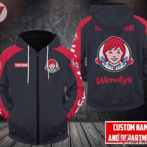 Wendy's Uniform Custom Clothes Style 229, Unique Gifts For Employee - Vesles2014s