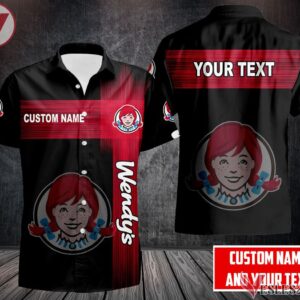 Wendy's Uniform Custom Clothes Style 230, Unique Gifts For Employee - Vesles2014s 5