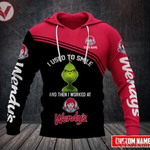 Wendy's Uniform Custom Clothes Style 231, Unique Gifts For Employee - Vesles2014s 1