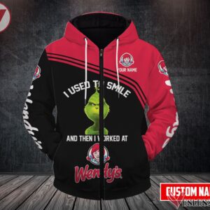 Wendy's Uniform Custom Clothes Style 231, Unique Gifts For Employee - Vesles2014s 2