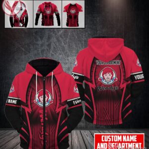 Wendy's Uniform Custom Clothes Style 232, Unique Gifts For Employee - Vesles2014s