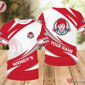 Wendy's Uniform Custom Clothes Style 33, Unique Gifts For Employee - Vesles2014s 1