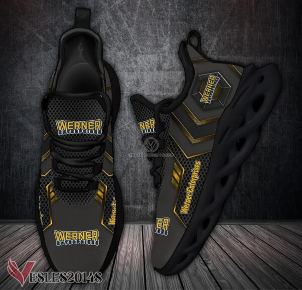 Werner Enterprises Logo Custom Shoes Style 2, Best Running Shoes For Fans - Vesles2014S