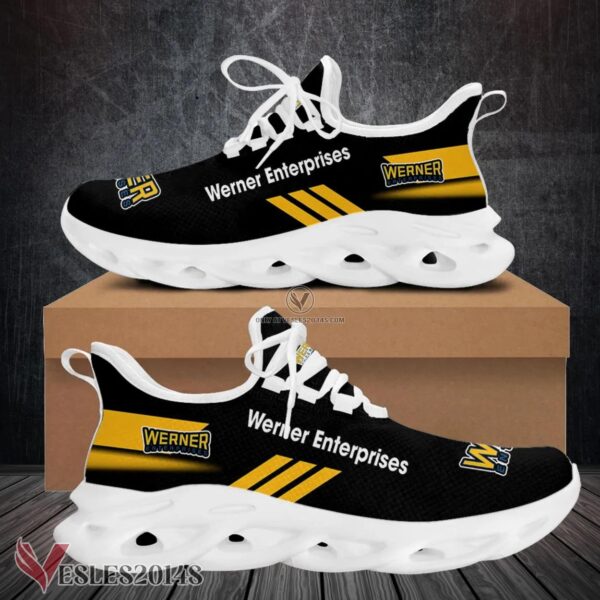 Werner Enterprises Logo Custom Shoes Style 3, Best Running Shoes For Fans - Vesles2014S 1