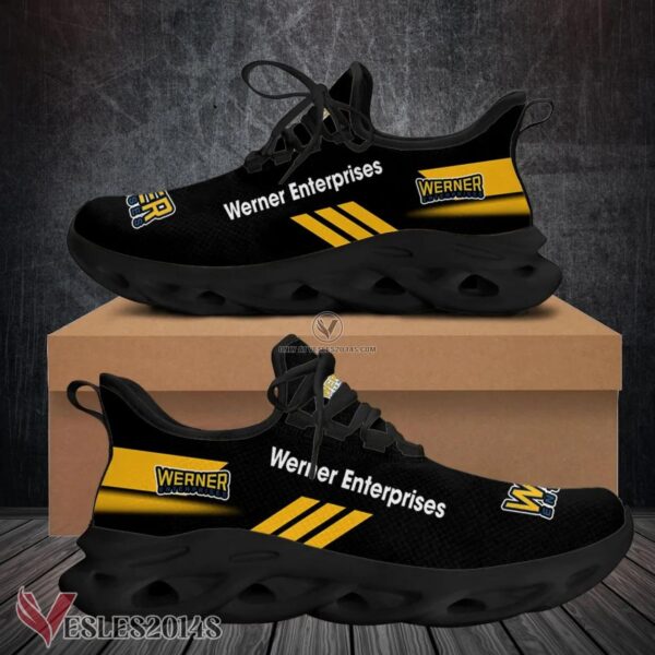 Werner Enterprises Logo Custom Shoes Style 3, Best Running Shoes For Fans - Vesles2014S