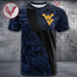 West Virginia Mountaineers NCAA Polynesian Pattern Shirt, Unique Gifts For Fans - Vesles2014s
