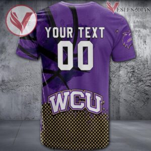 Western Carolina Catamounts Basketball Grunge Pattern Unique Personalized T Shirts - Vesles2014S 1