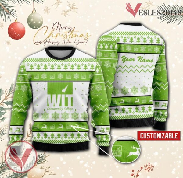 Western Iowa Tech Community College Custom Ugly Christmas Sweater, Unique Gift For Fans - Vesles2014s
