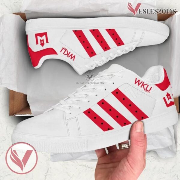 Western Kentucky University Logo Stan Smith Shoes For Men And Womens - Vesles2014s