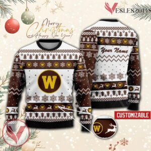 Western Michigan University Custom Ugly Christmas Sweater, Unique Gift For Fans - Vesles2014s
