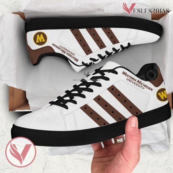 Western Michigan University Logo Stan Smith Shoes, Unique Sneaker For Fans - Vesles2014s 1