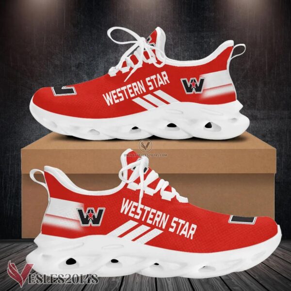Western Star Logo Custom Shoes, Best Running Shoes For Fans - Vesles2014S 1