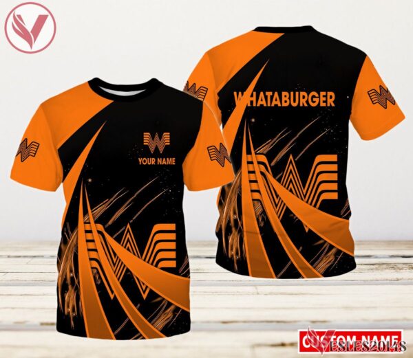 Whataburger Uniform Custom Clothes Style 18, Unique Gifts For Employee - Vesles2014s 5