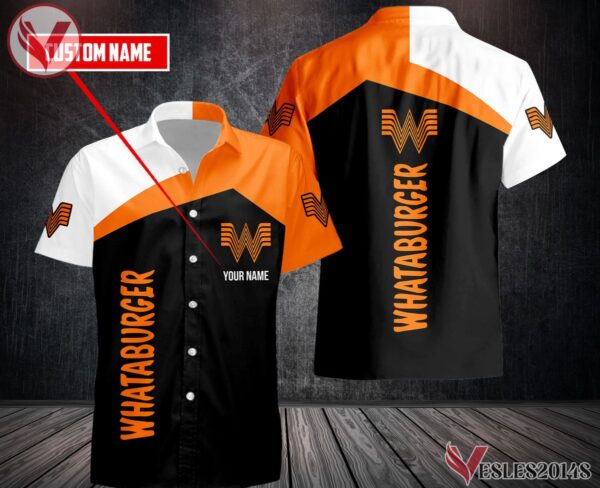 Whataburger Uniform Custom Clothes Style 20, Unique Gifts For Employee - Vesles2014s 2
