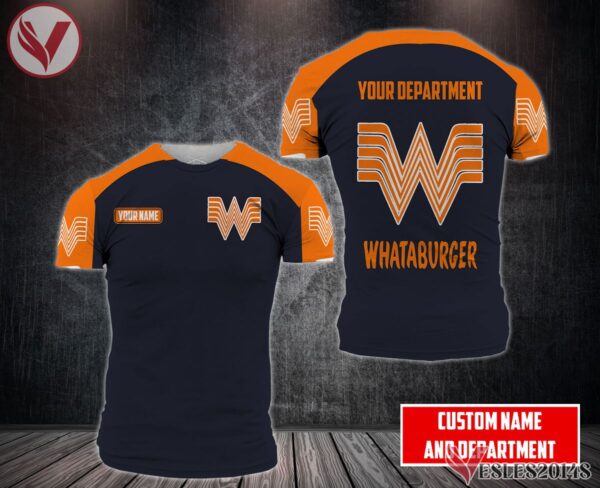 Whataburger Uniform Custom Clothes Style 26, Unique Gifts For Employee - Vesles2014s 3