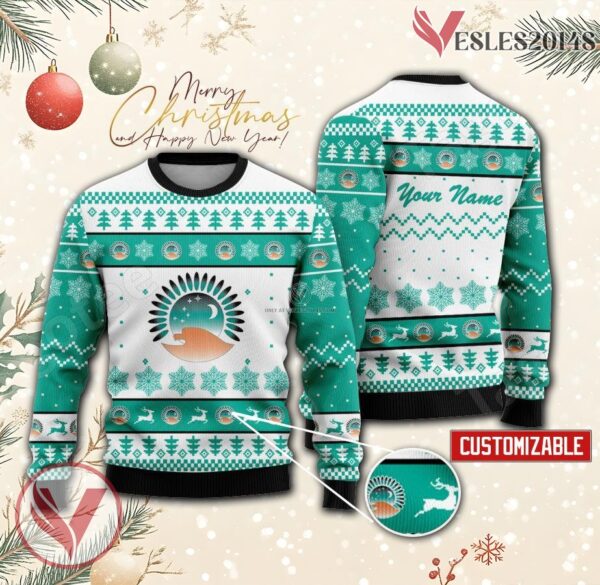 White Earth Tribal & Community College Custom Ugly Christmas Sweater, Unique Gift For Fans - Vesles2014s