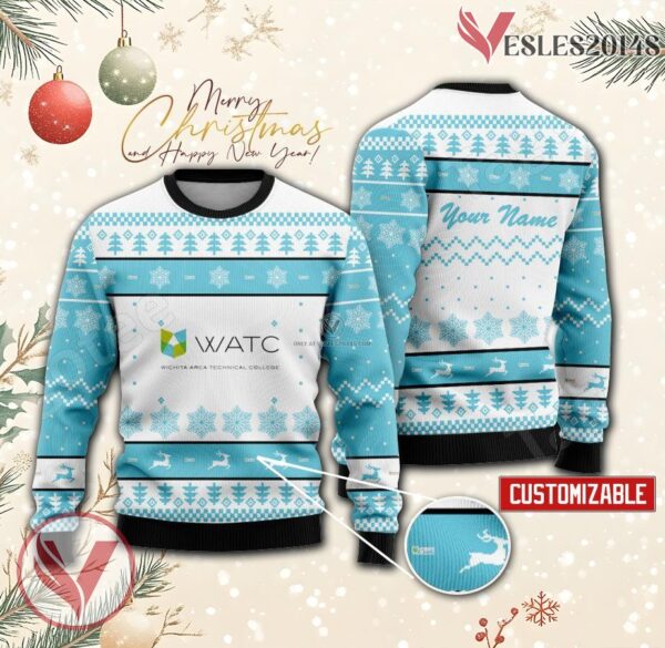 Wichita Area Technical College Custom Ugly Christmas Sweater, Unique Gift For Fans - Vesles2014s